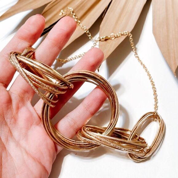 Luxury chain link necklace A200 - Picture 4 of 4